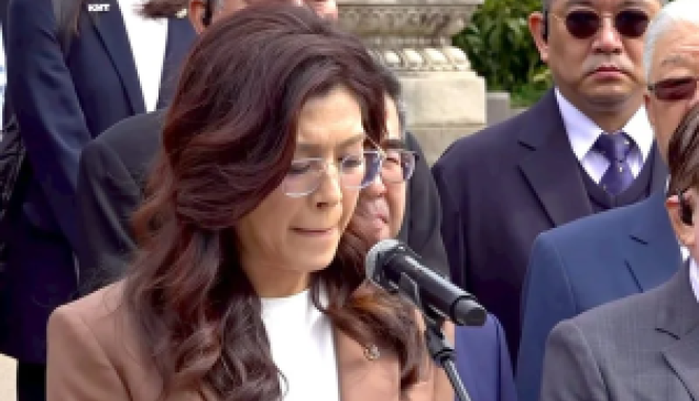 鄭麗文中山陵談話數度哽咽 提「中華民國」盼種下和平種子